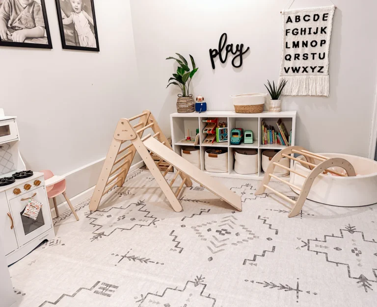 Washable playroom rugs