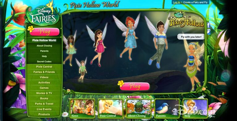 pixie hollow game